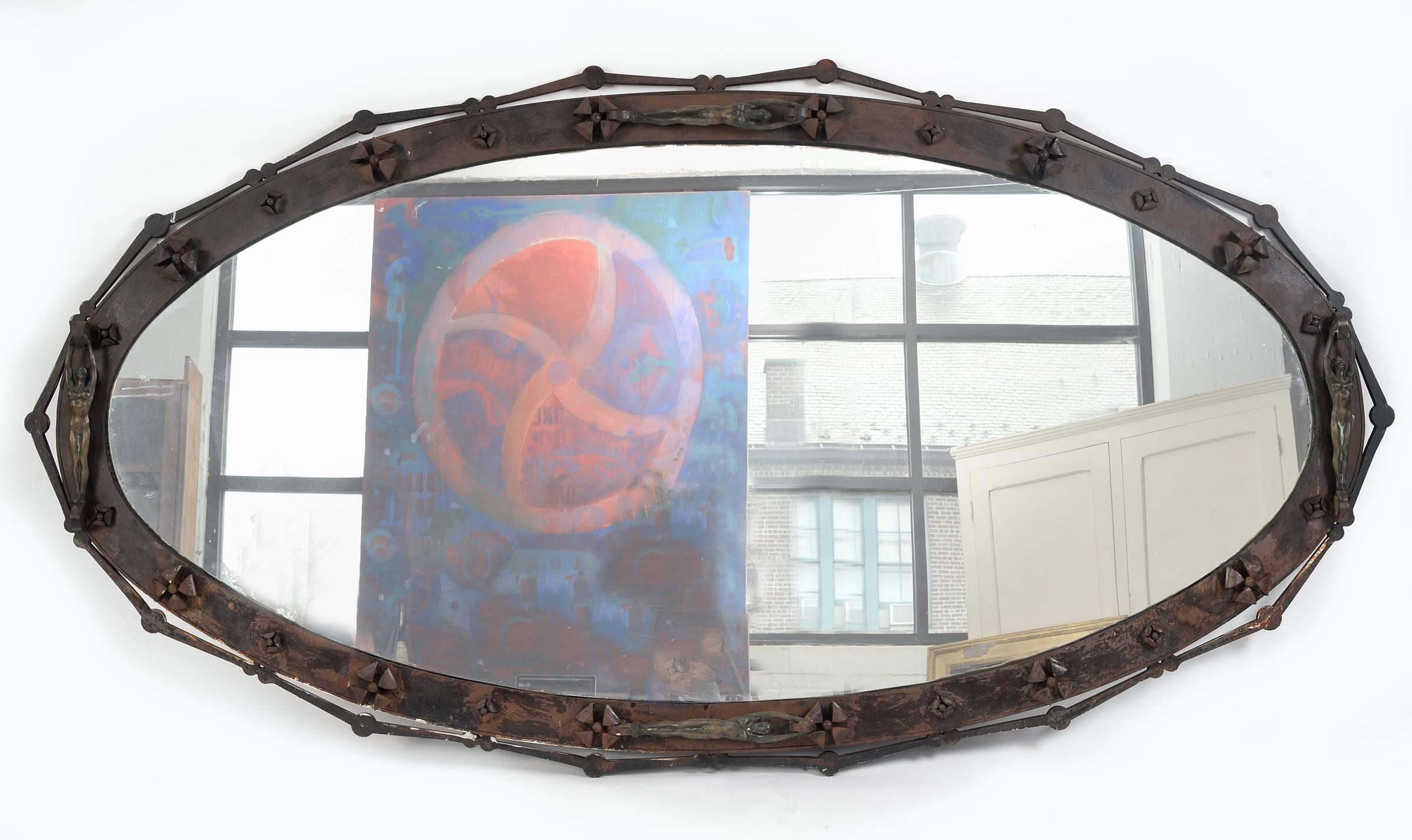 Late 20th Century Arturo Di Modica Mirror For Sale