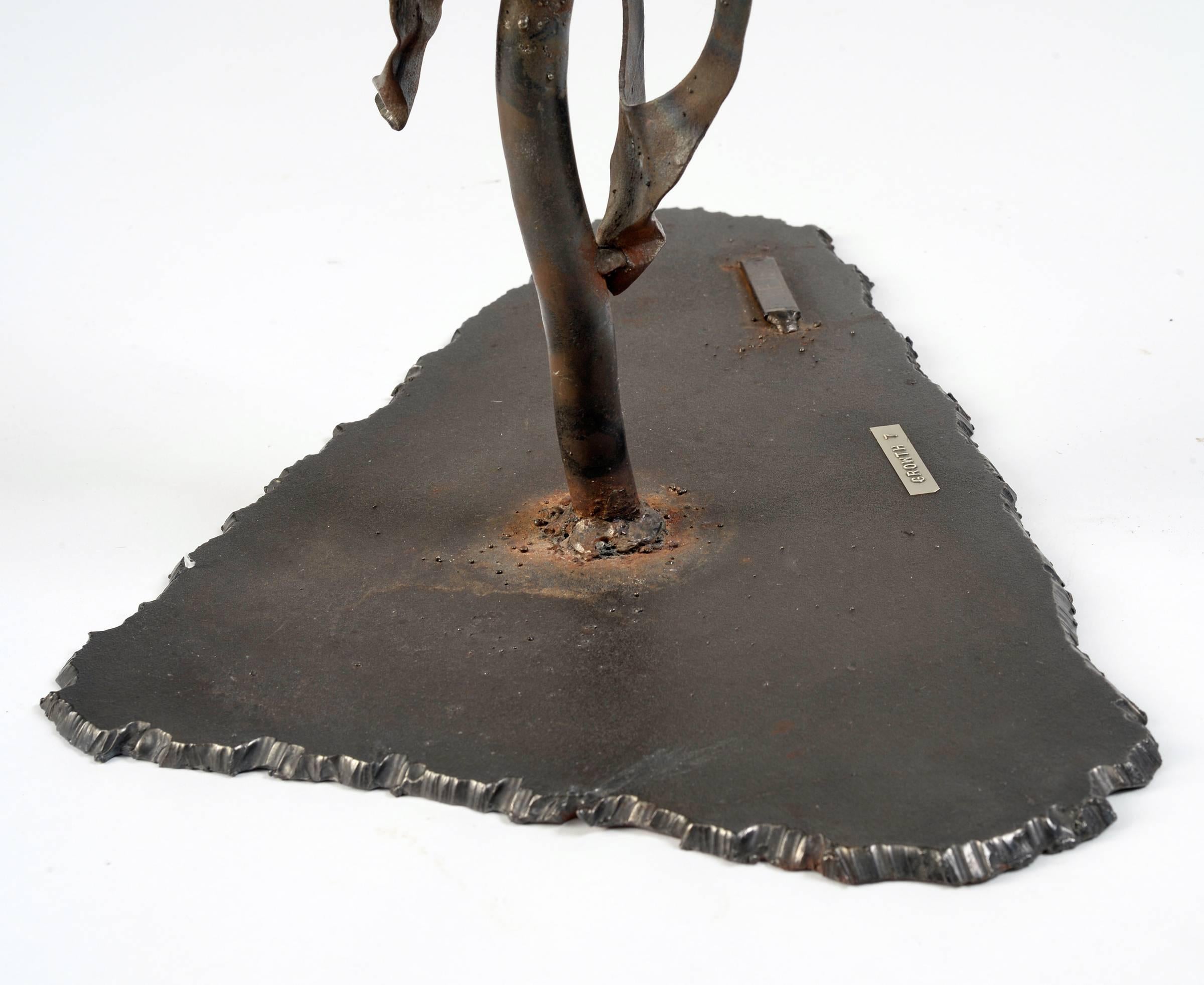 Metal 1970s Sculpture Called 