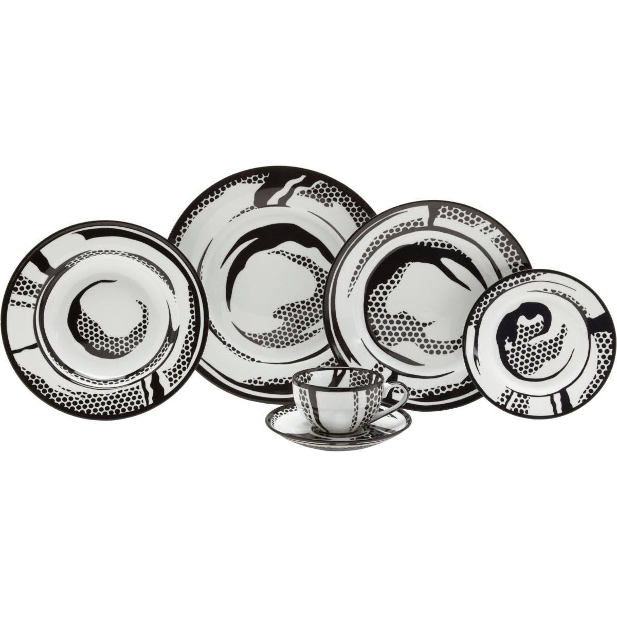 Dish Set by Roy Lichtenstein