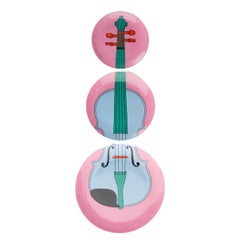 Violin Plates by Michael Craig-Martin