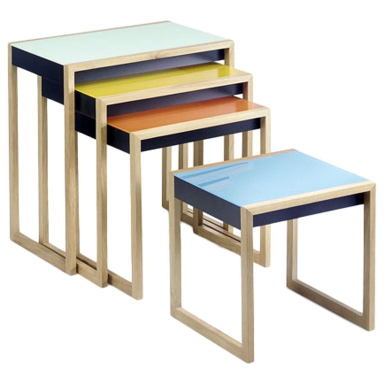 Nesting Tables by Josef Albers