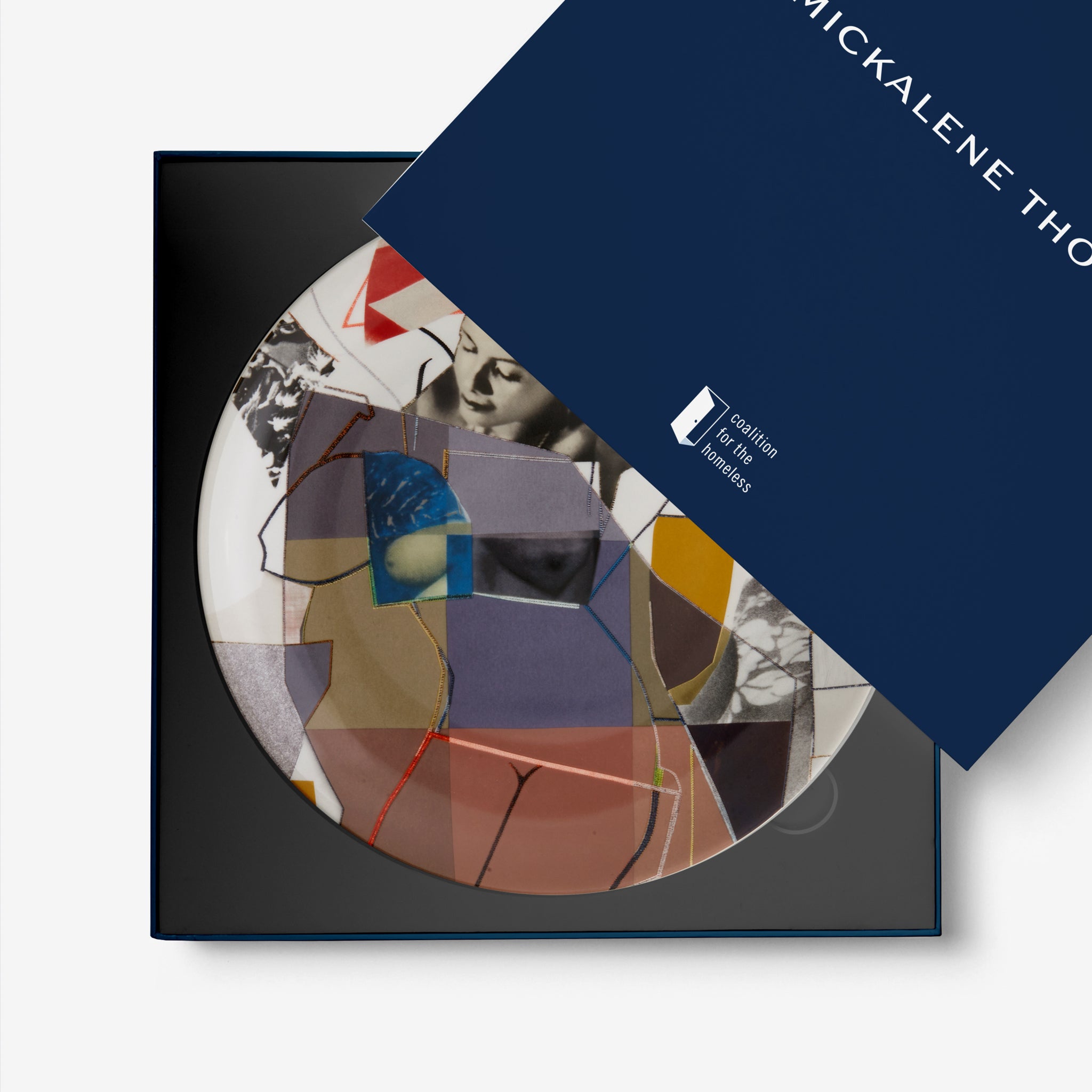 Mickalene Thomas Fine Bone China Plate - Limited Edition For Sale
