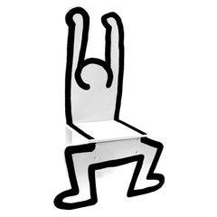 Child's Chair by Keith Haring in Bright White