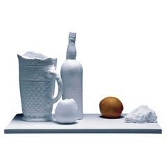 Classical Still Life Centerpiece and Vase by George Segal, Limited Edition