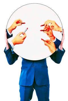 Lipstick Mirror by Cattelan and Ferrari
