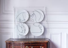 Dinner Plates 'The Horse Trainer' by Pablo Picasso