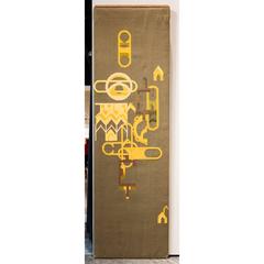 Very Large Vintage Mid-Century Textile Panels by Artist Bob Fowler