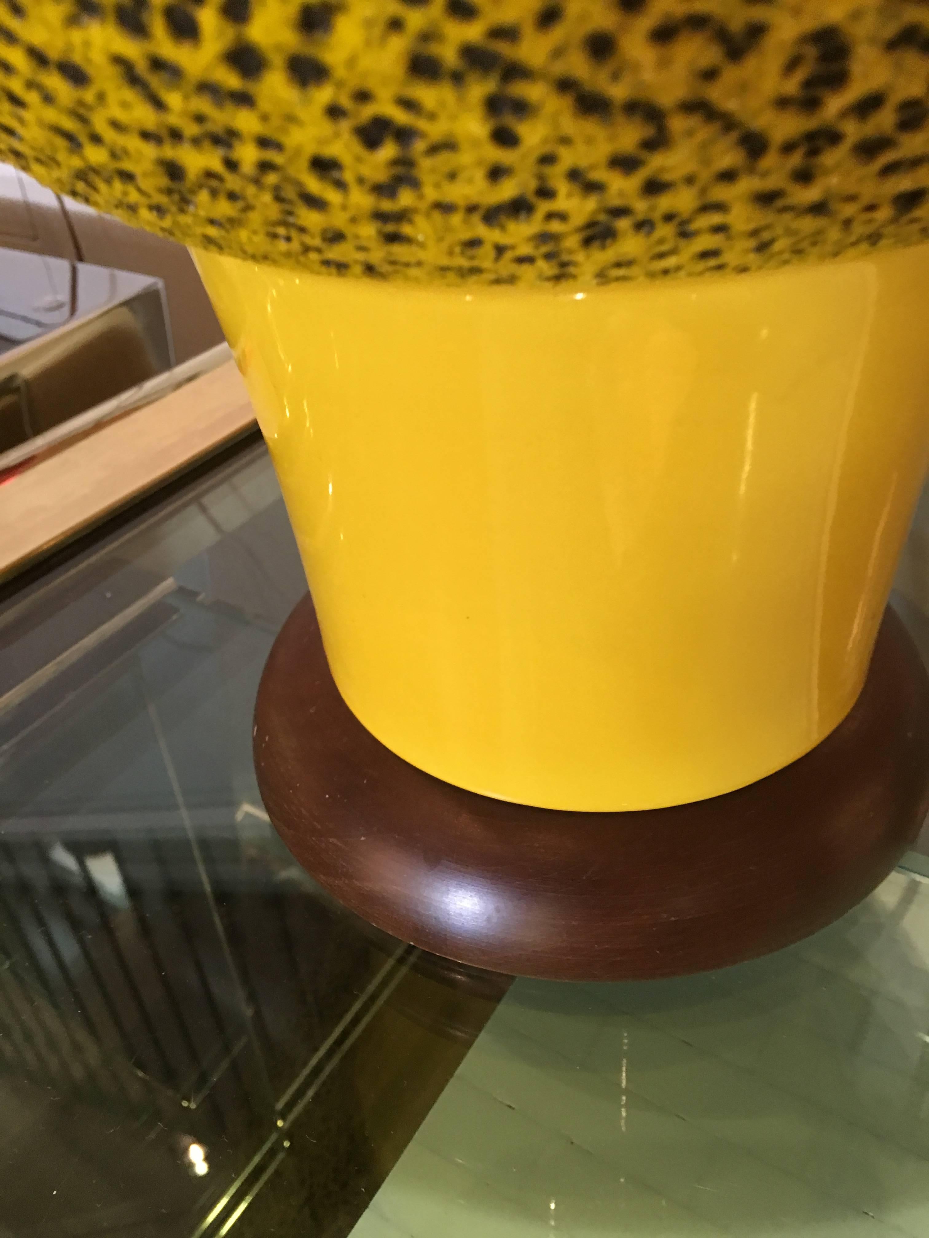American Midcentury Modern Ceramic Lava Lamp For Sale