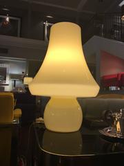 Gino Vistosi Mushroom-Shaped Murano Glass Table Lamp