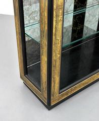 Acid-Etched Shelving Unit by Bernhard Rohne for Mastercraft