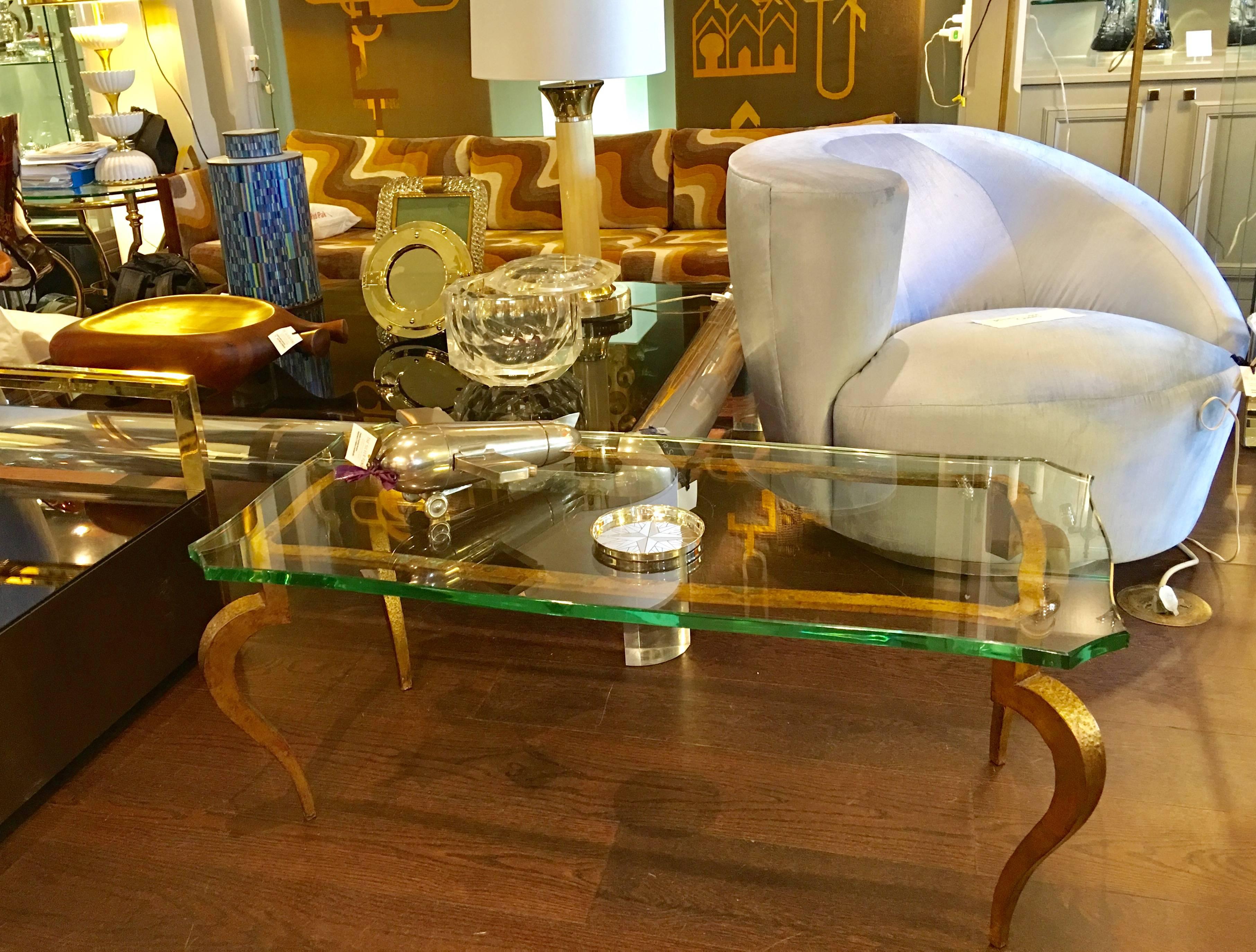 The silver fund is excited to offer this wonderful coffee table from the original winter white house. The Palm Beach property was not simply the residence of Joseph Sr. and Rose Fitzgerald Kennedy, but a home that was instrumental in shaping their