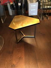 Set of Three Vintage Triangular Side Tables by Metropolitain