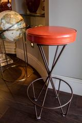 Set of Four Bar Stools by Frederic Weinberg