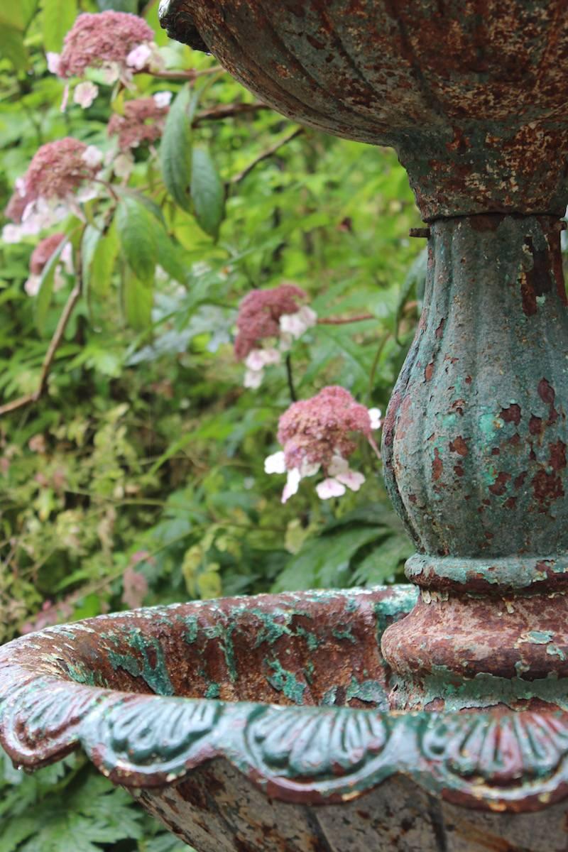 19th Century English Cast-Iron Garden Fountain 1