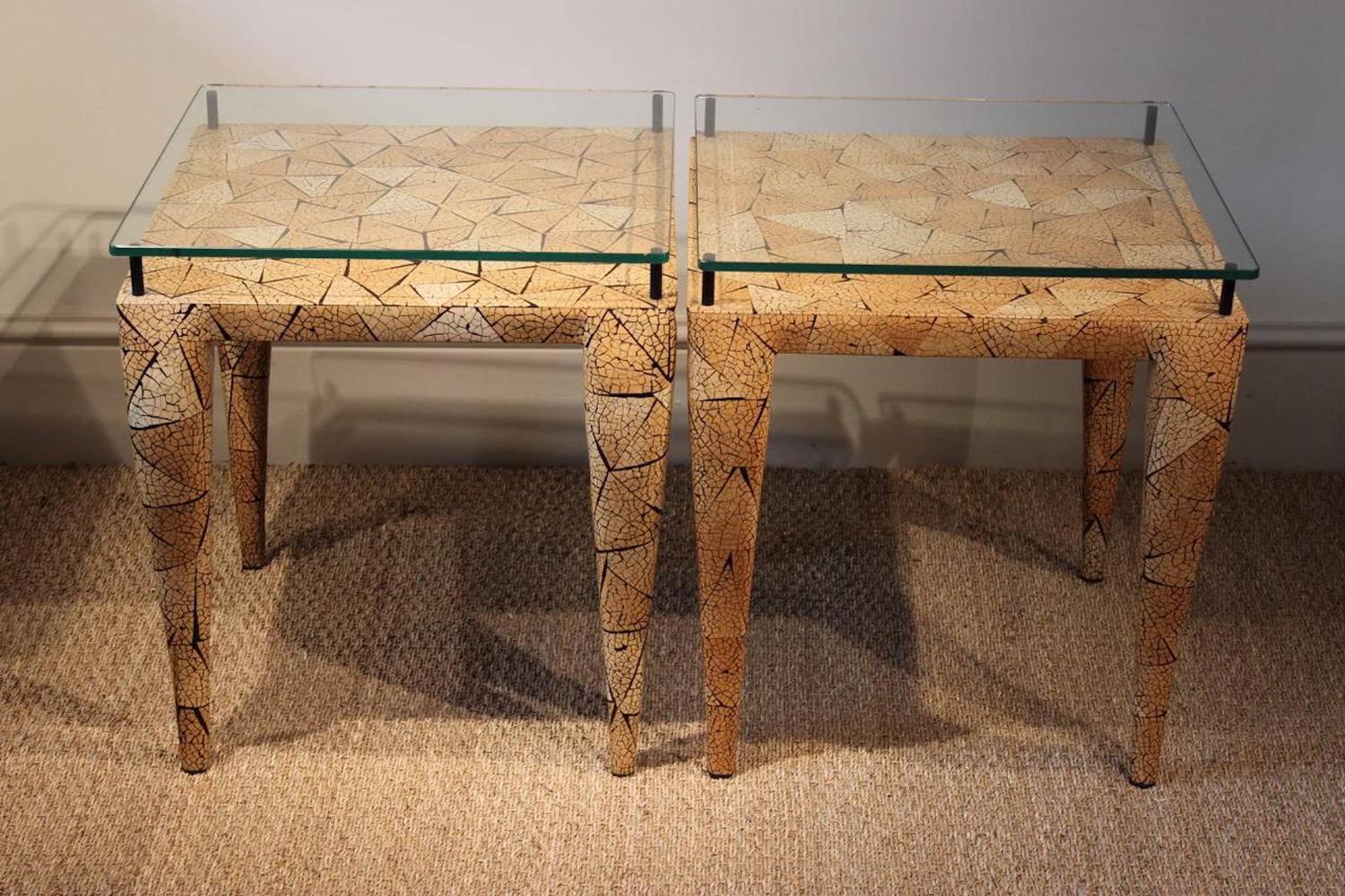 European Pair of Occasional Tables by R & Y Augousti