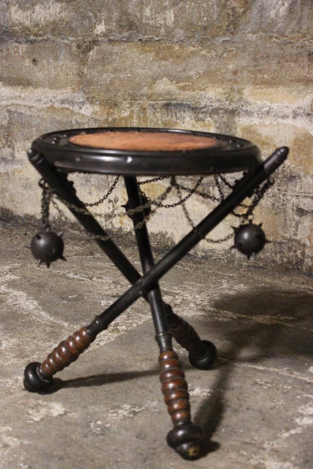 Victorian Unusual 19th Century Occasional Table For Sale