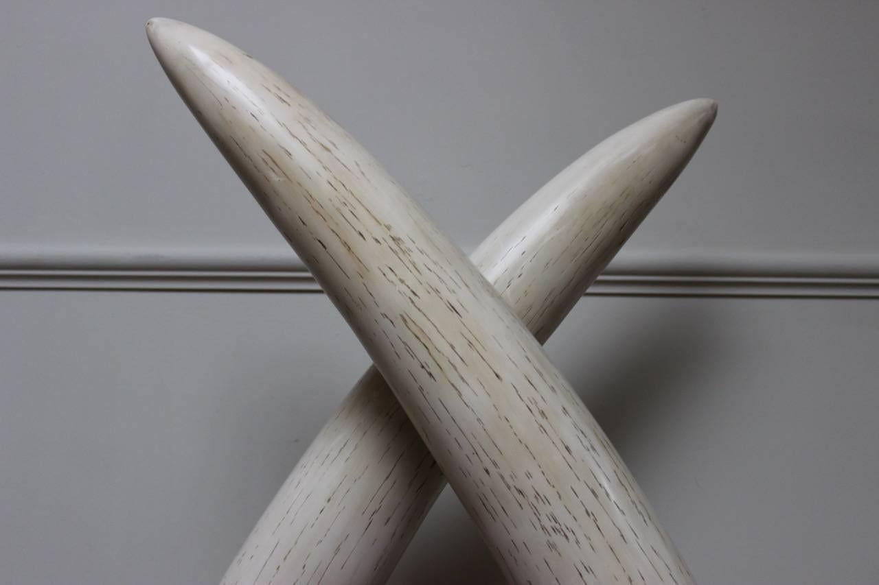 how to make fake elephant tusks