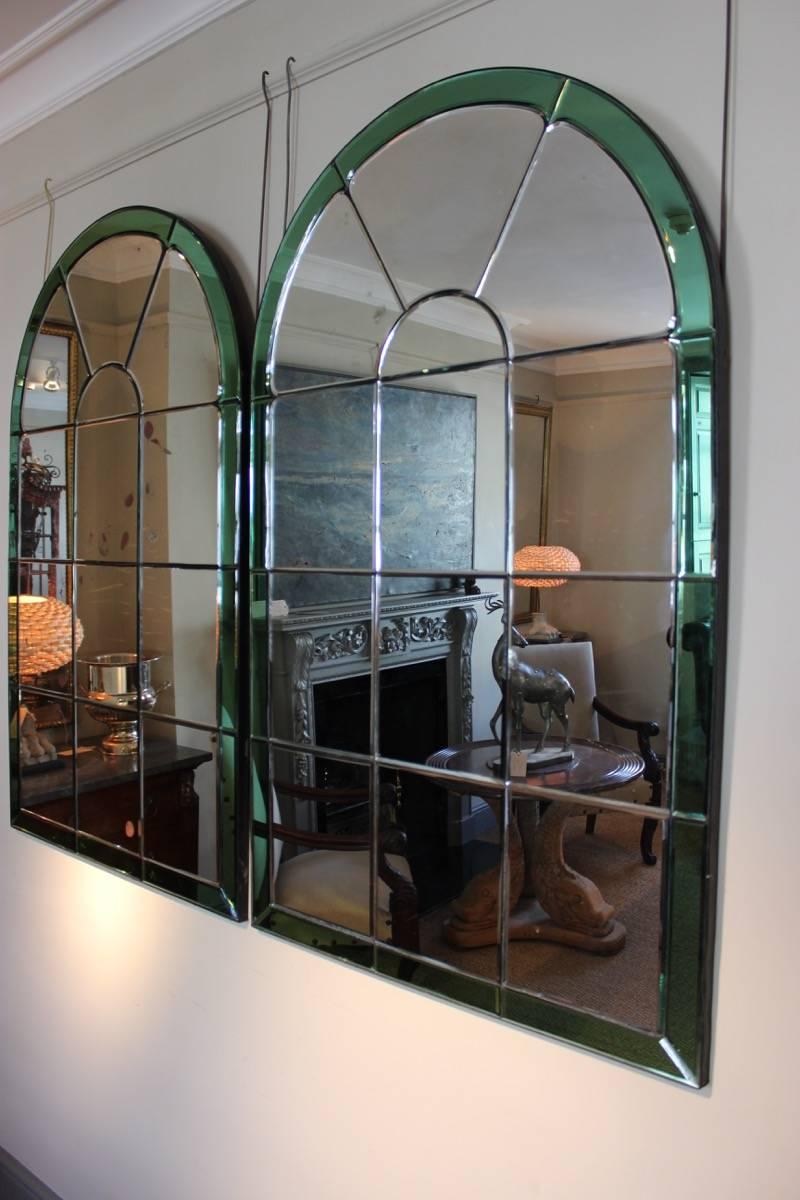 Pair of 1970s Venetian Style Mirrors In Excellent Condition In Gloucestershire, GB
