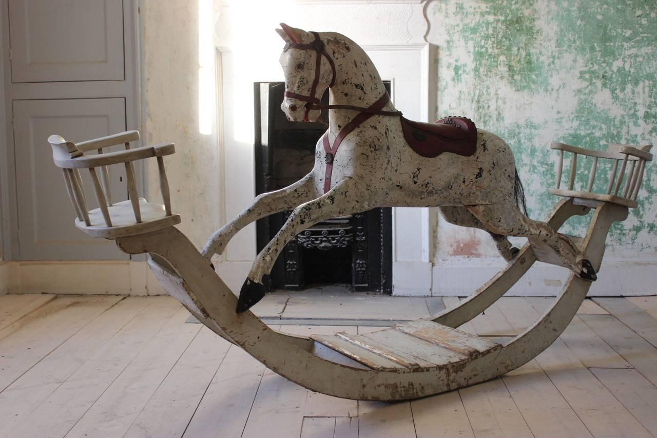 Late 19th Century English Rocking Horse In Good Condition In Gloucestershire, GB