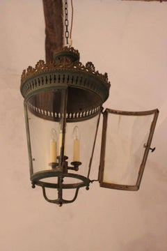 19th Century Neoclassical Hanging Lantern
