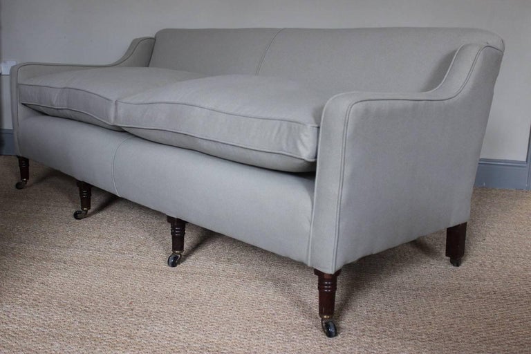 19th Century English Country House Sofa At 1stdibs Georgian 19th Century English Country House Sofa For