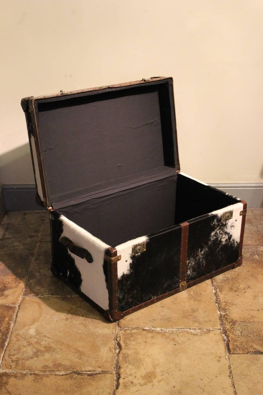 Bespoke Cowhide Trunk / Coffee Table at 1stDibs