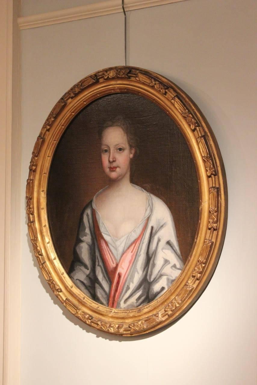 18th Century English Portrait of a Young Lady 1