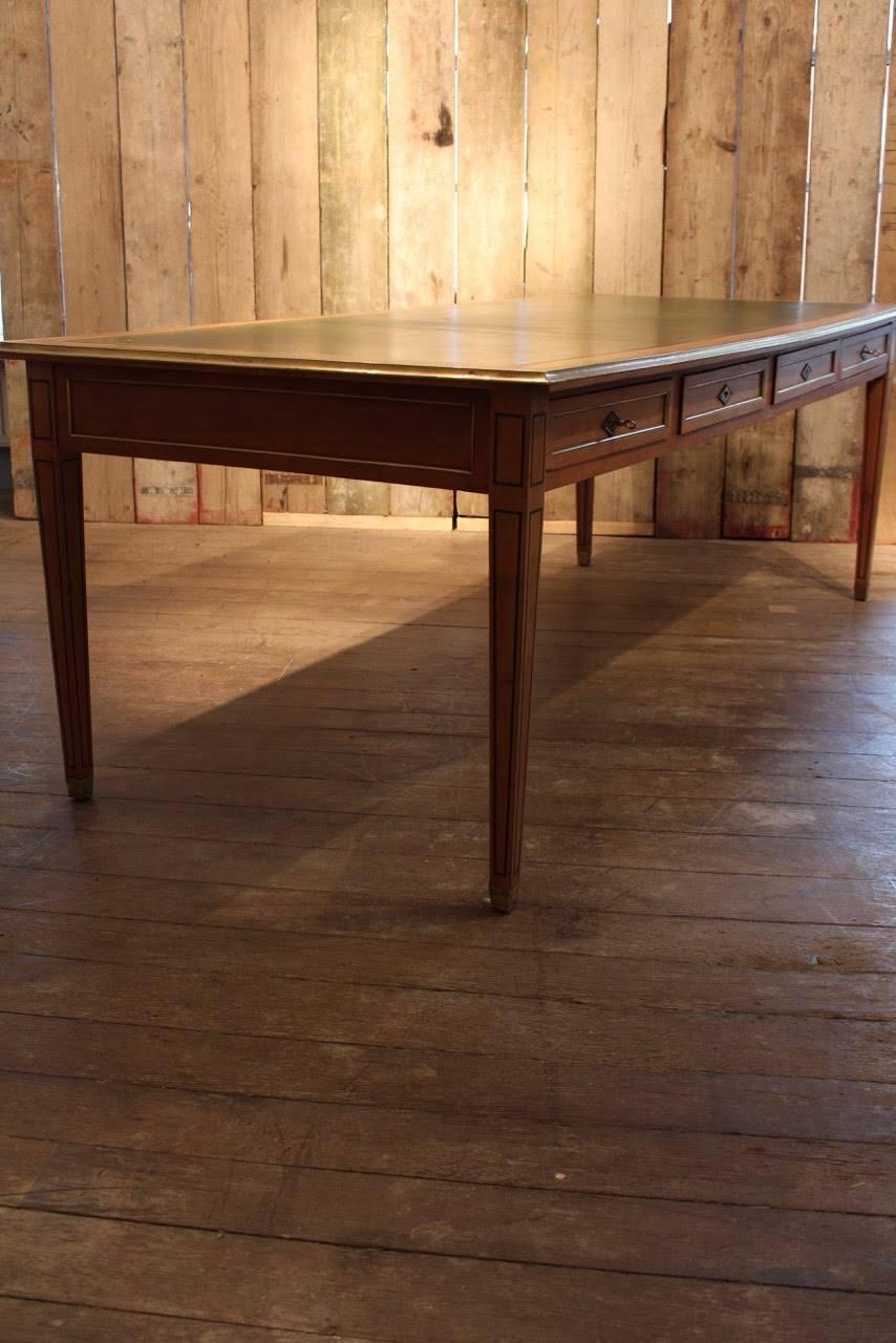 Fine 19th Century French Fruitwood Library Table 3