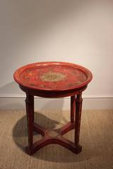 1950s French Empire Style Painted Centre Table
