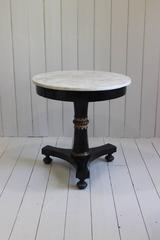 Early 19th Century Italian Ebonized Gueridon
