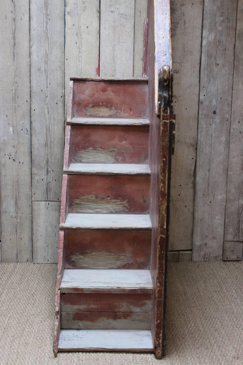 18th Century Italian Painted Staircase 4