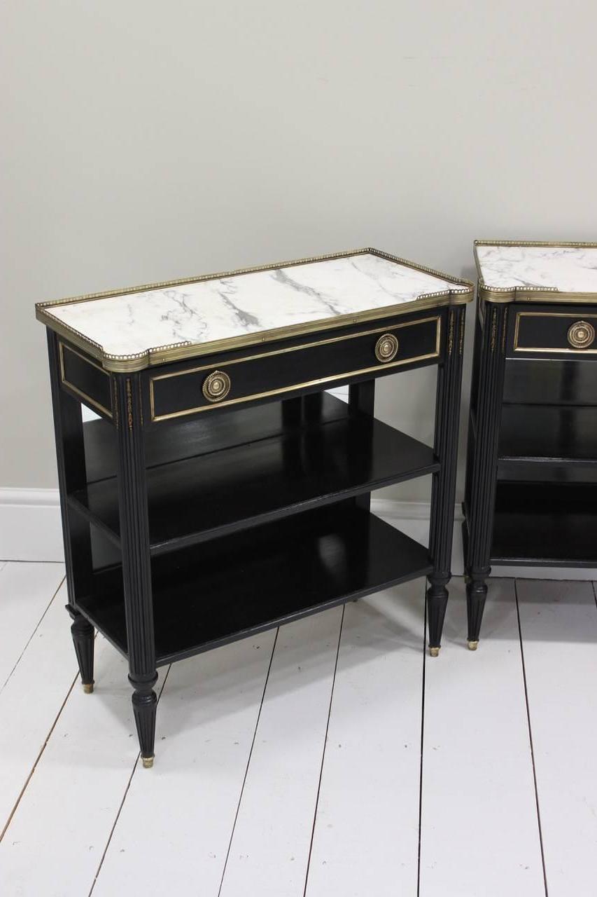 Stylish Pair of 1940s French Consoles In Excellent Condition In Gloucestershire, GB