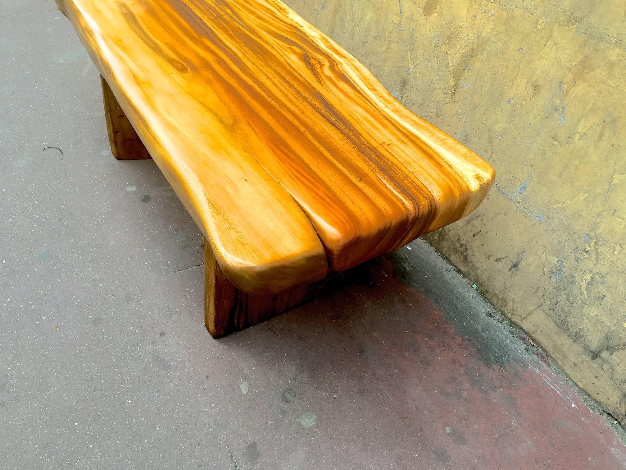 Mid-20th Century Superb Sturdy Organic Coffee Table in the Style of Alexandre Noll For Sale