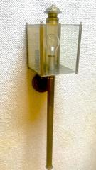 Maison Jansen Long Chicest Pair of 1950s Lantern Sconces in Vintage Condition