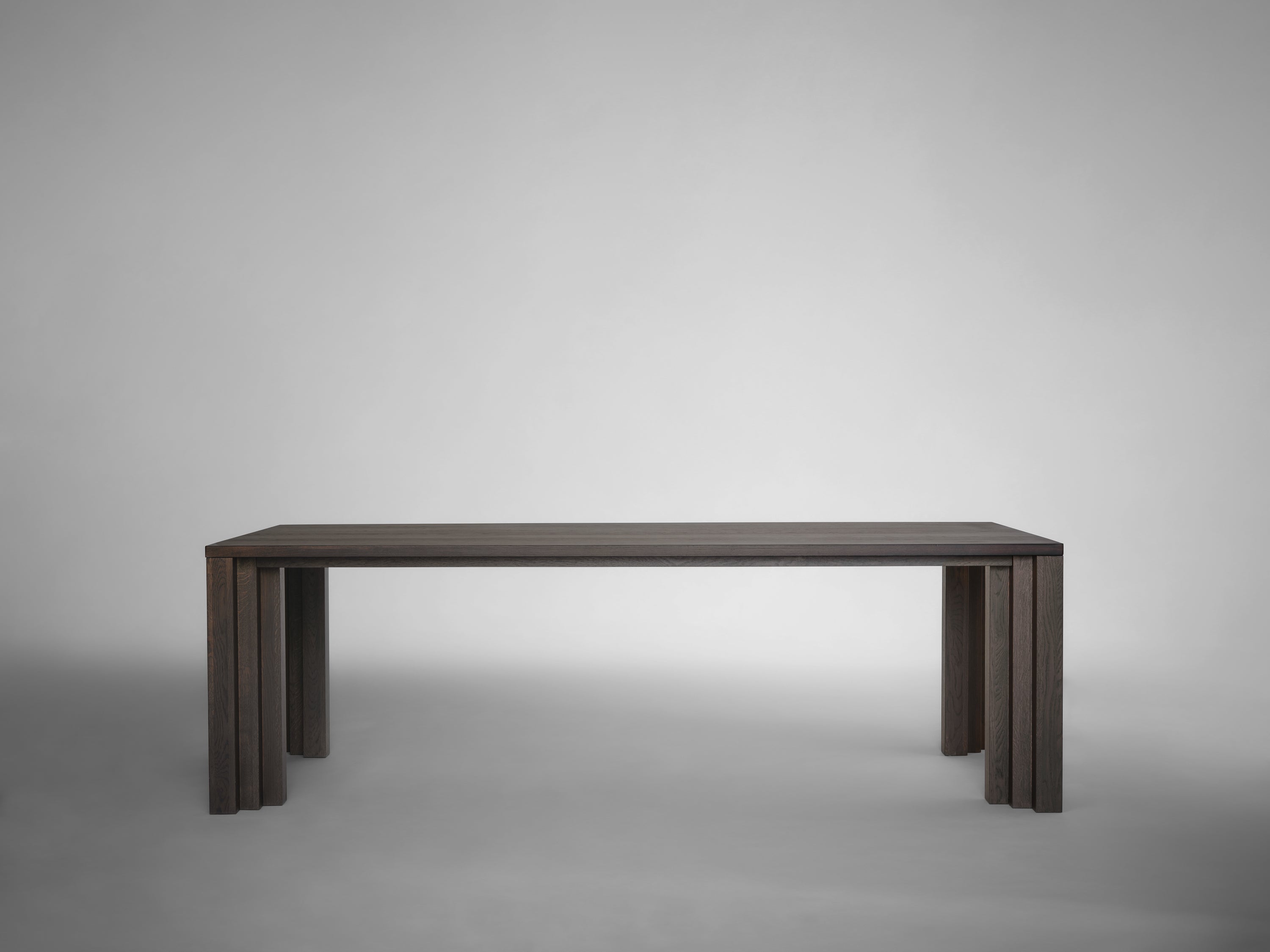Table de salle à manger - Chêne massif Brown - Cadence by Mokko