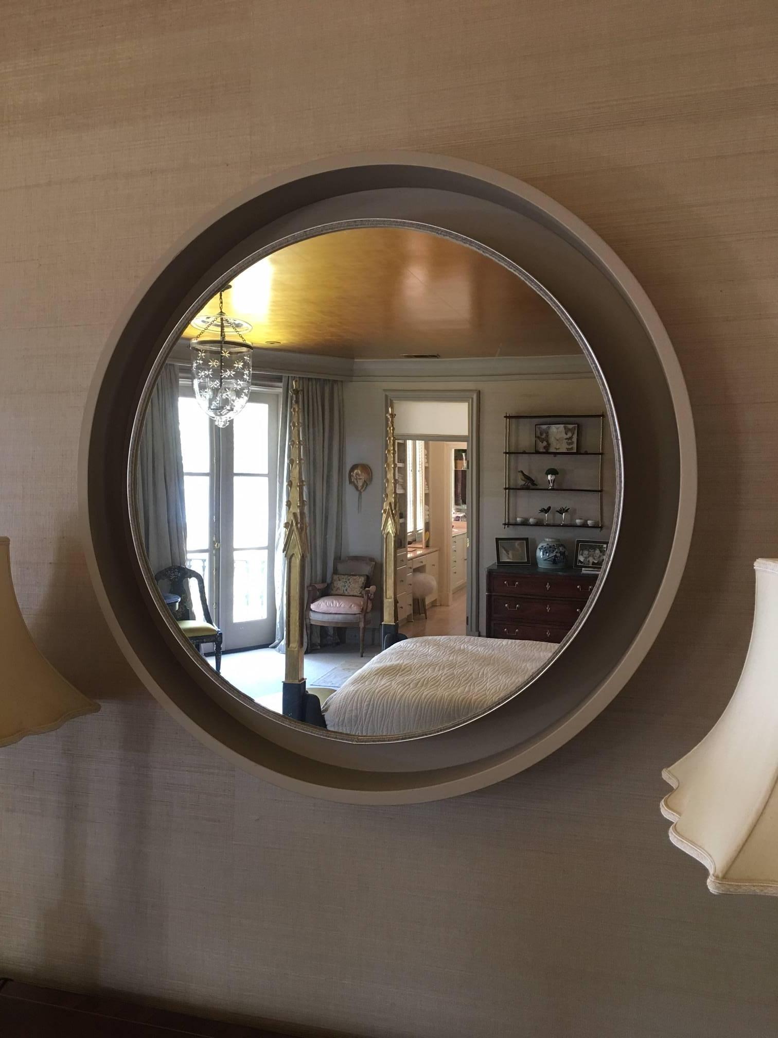 Art Deco Hublot Port Hole Mirror from Paris Market For Sale