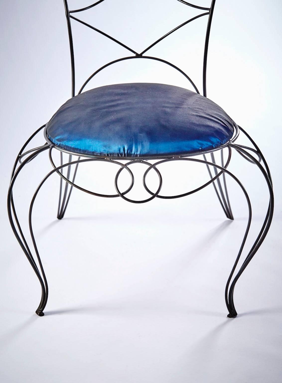 European Sculptural Wrought Iron 