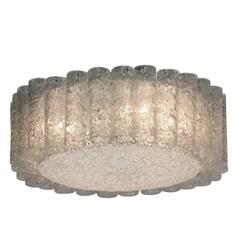 Flush Mount Fixture by Doria, German, 1960s