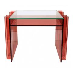 "Blade" Line Vanity Table by Charles Hollis Jones