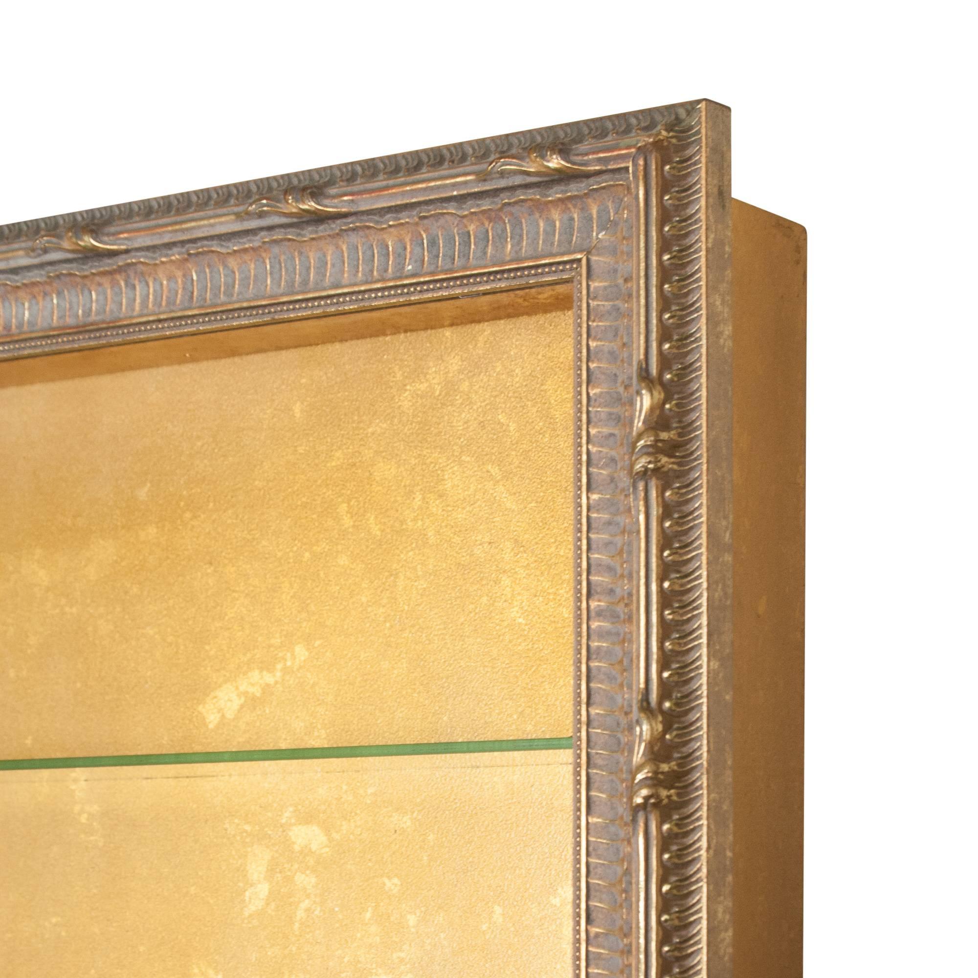Wall-Mounted Giltwood Vitrines, Pair 2