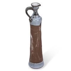 Stoneware Bottle Vase by Roger Collet
