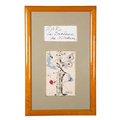 Theatrical Sketch by Eugene Berman, Duke of Windsor Estate 10