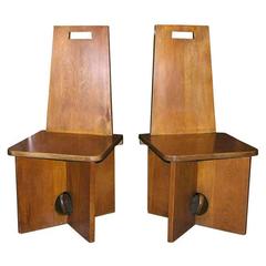 American Modernist Chairs by Ilonka Karasz, American, Late 1920s 11