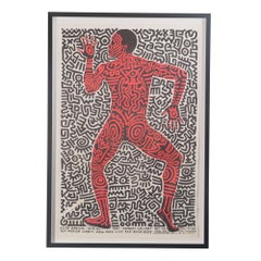 Bill T. Jones by Keith Haring, Tony Shafrazi Gallery
