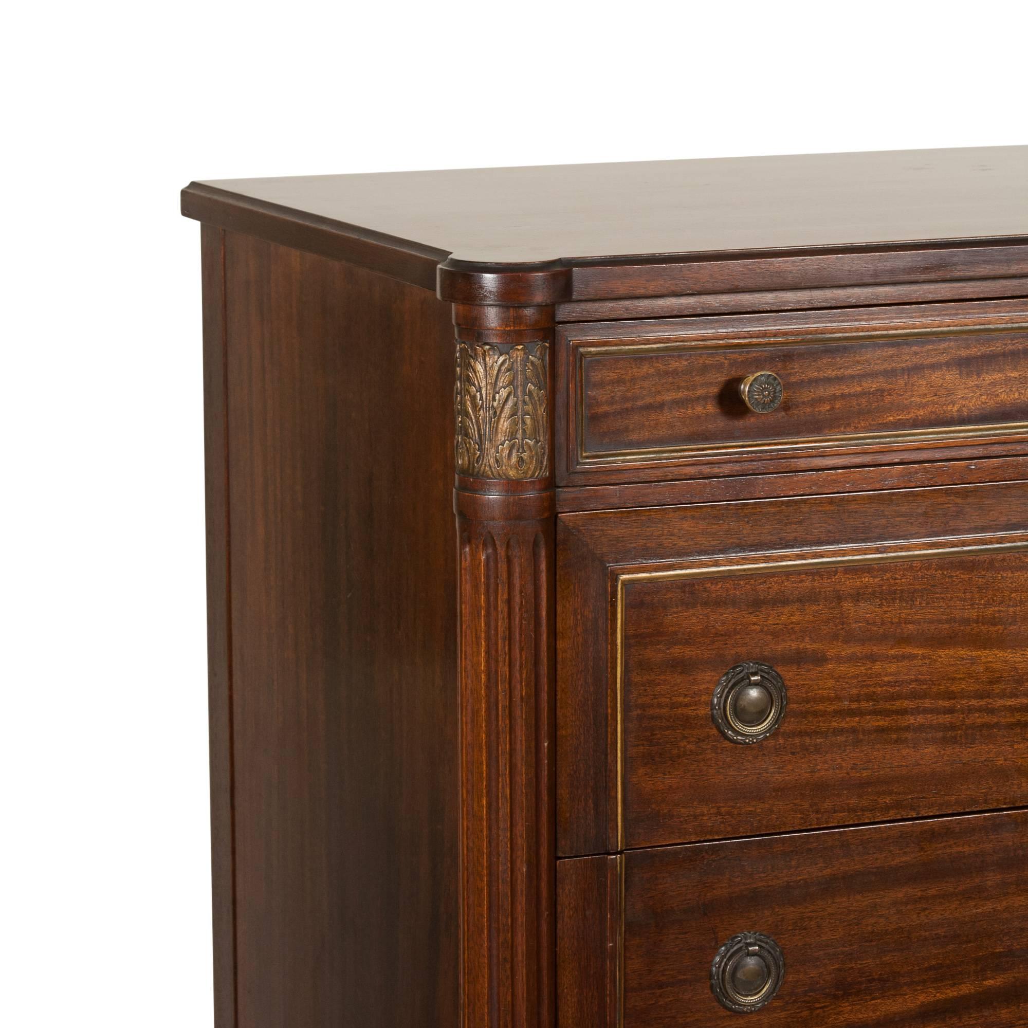 American Aesthetic Style Tall Commode