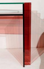 "Blade" Line Vanity Table by Charles Hollis Jones