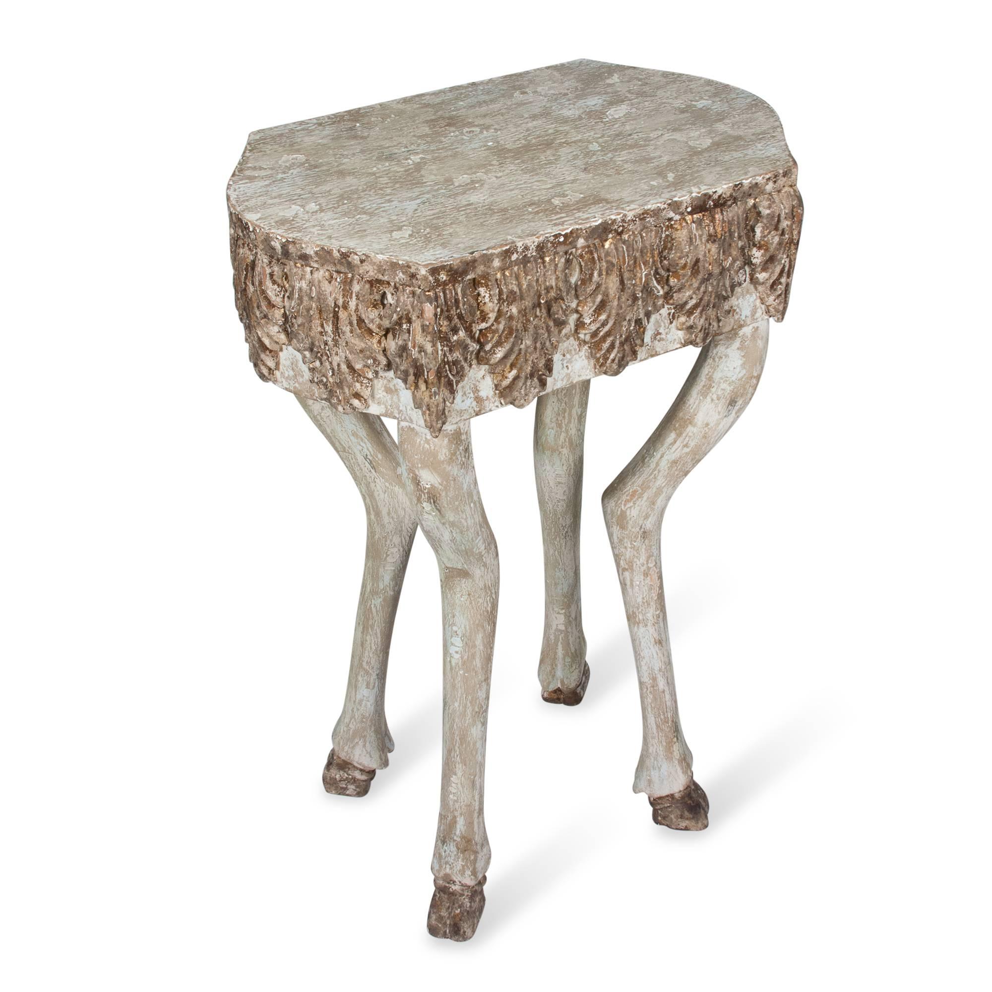 Animal Form Wood Occasional Table, American, 1980s In Excellent Condition In Brooklyn, NY