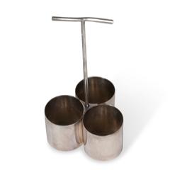 Silver Plate Bottle Holder by Gallia Christofle