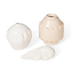 Set of Three French Ceramics