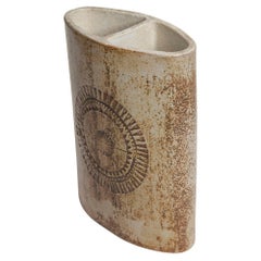 Large Ceramic Double Vase by Roger Capron